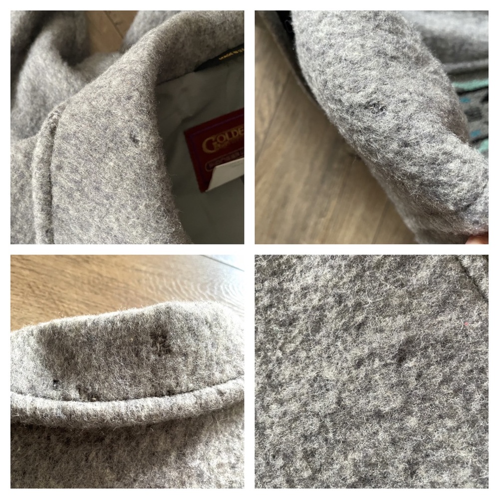 ❌SOLD❌Vintage 70s Chimayo Wool Bomber Jacket - Picture 6 of 9